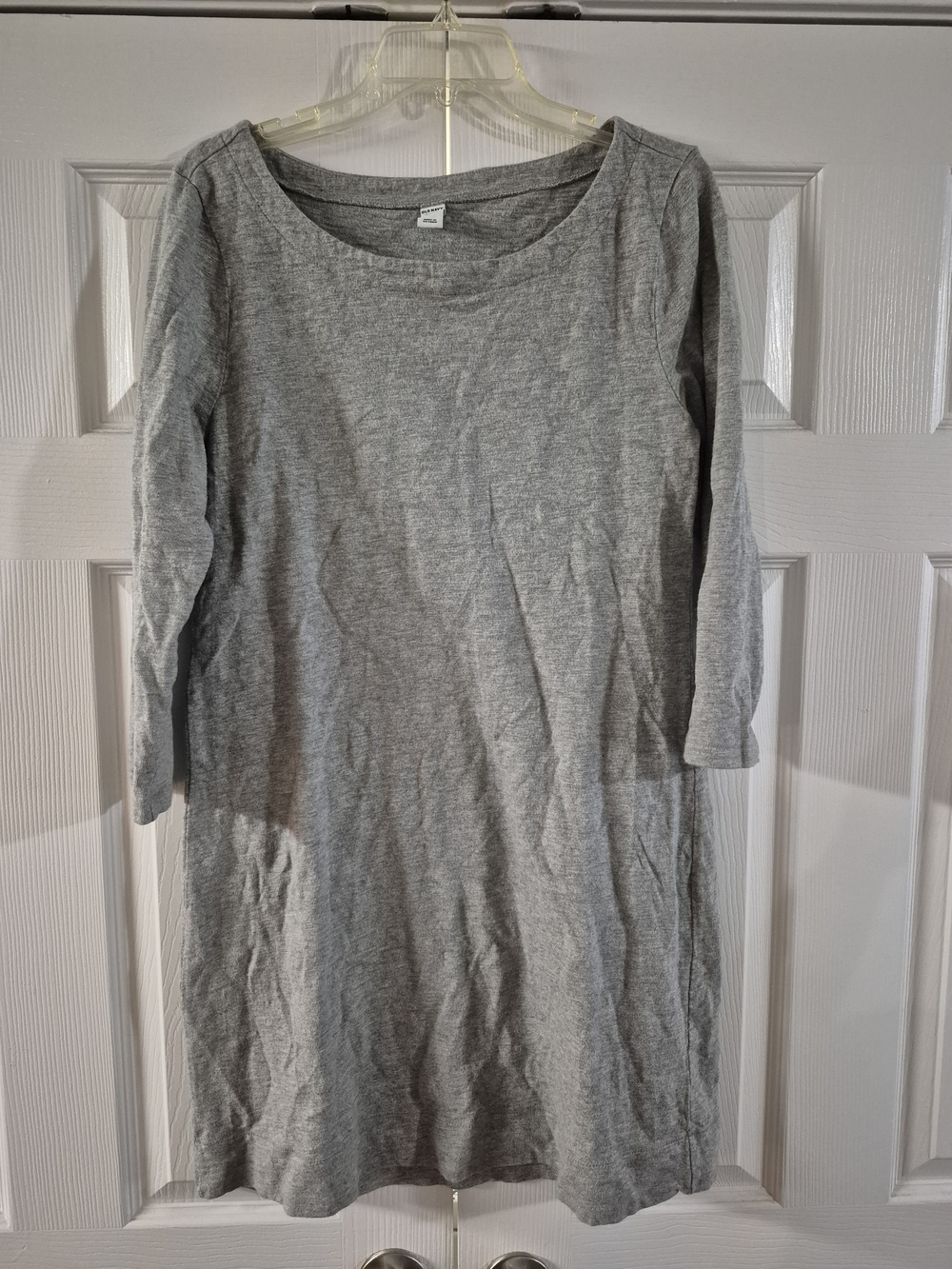 Old Navy Gray Midi Dress